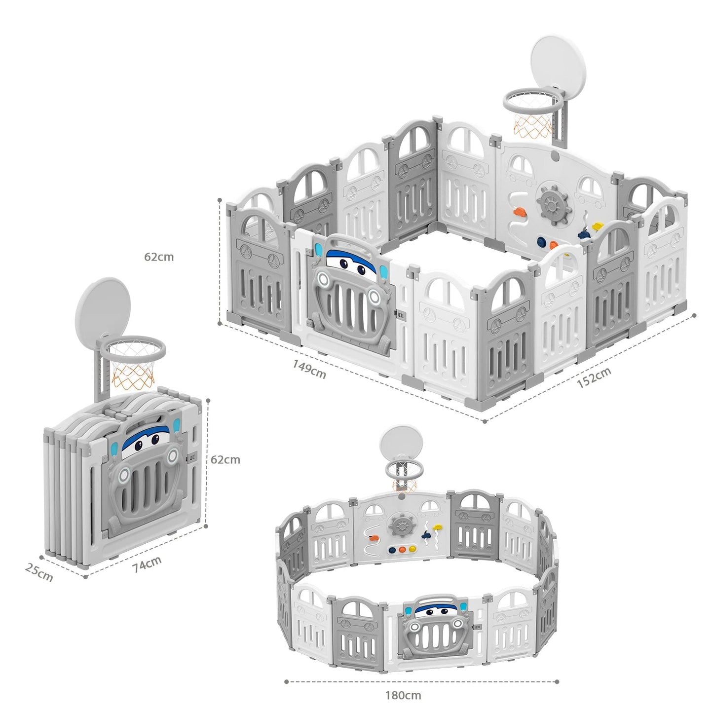 Parc d'activités pour bébé