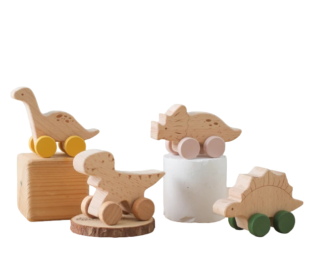 Dinosaure en bois