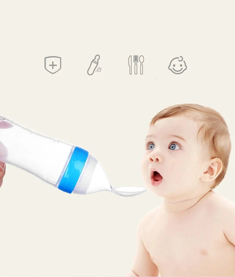 Biberon en silicone diversification