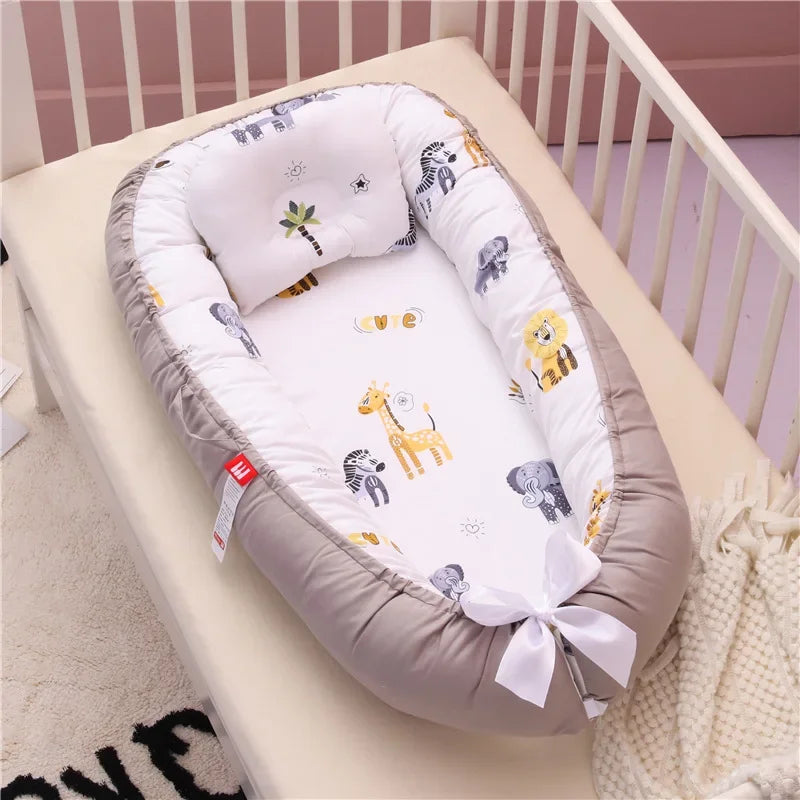 Berceau bébé avec oreiller intégré