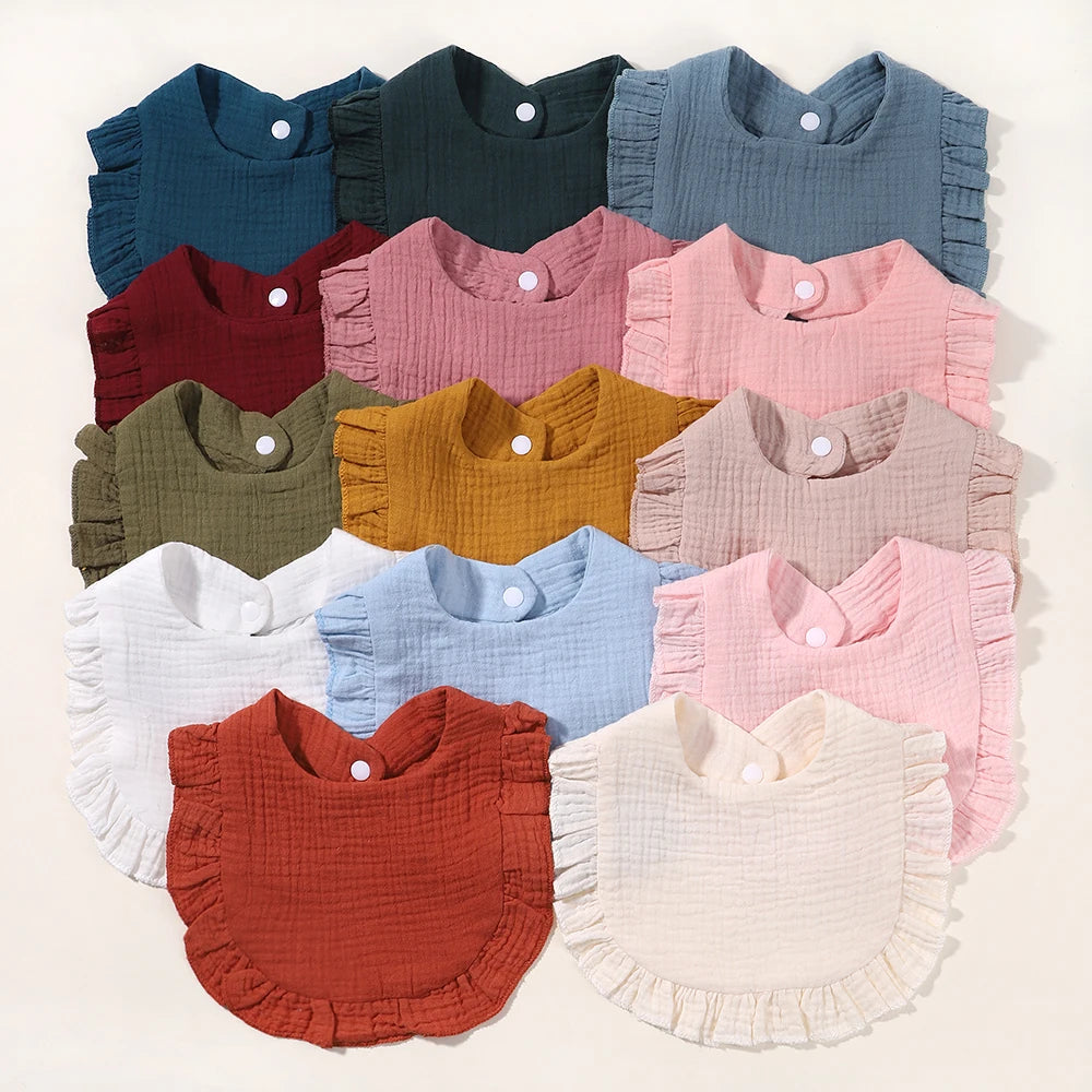 Bavoir en coton