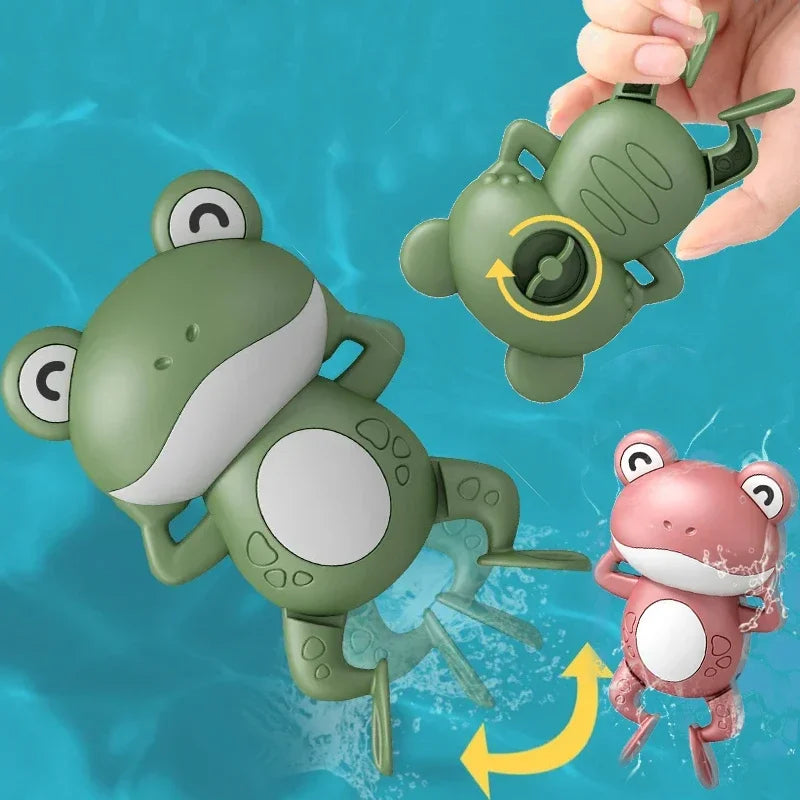 Jouets de bain grenouilles