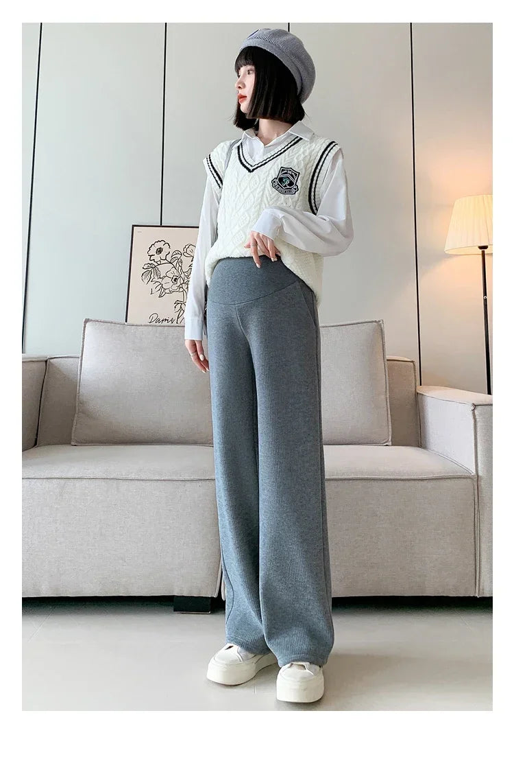 Pantalons de maternité en cachemire