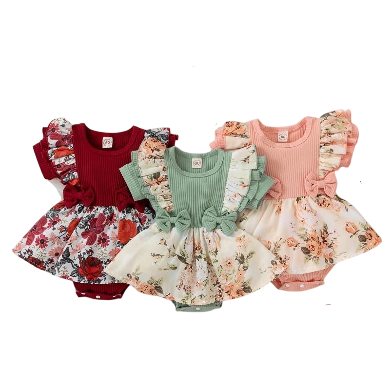 Robe en coton doux pour fille