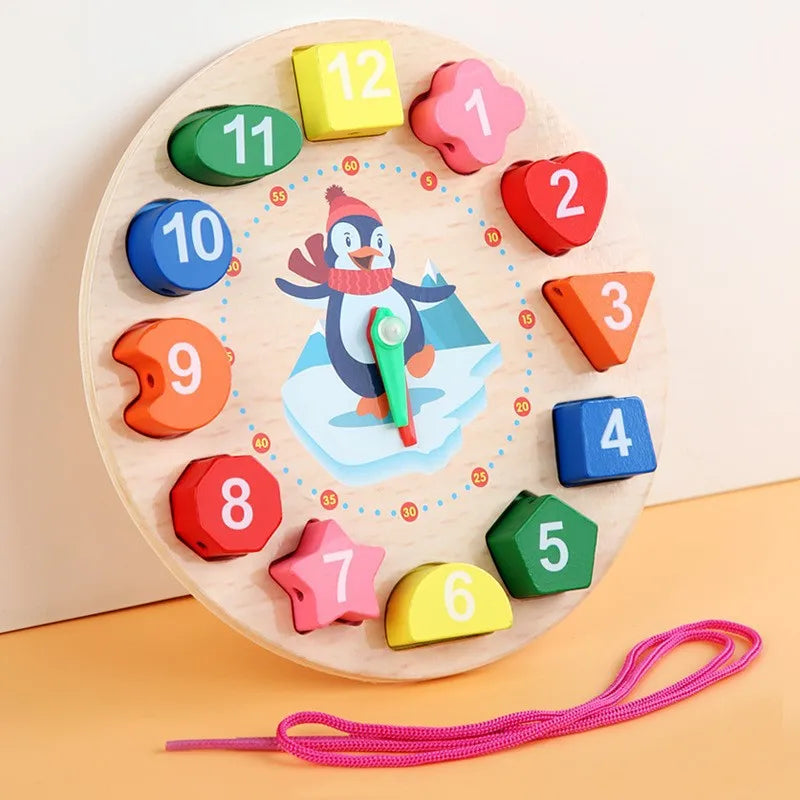 Horloge en bois