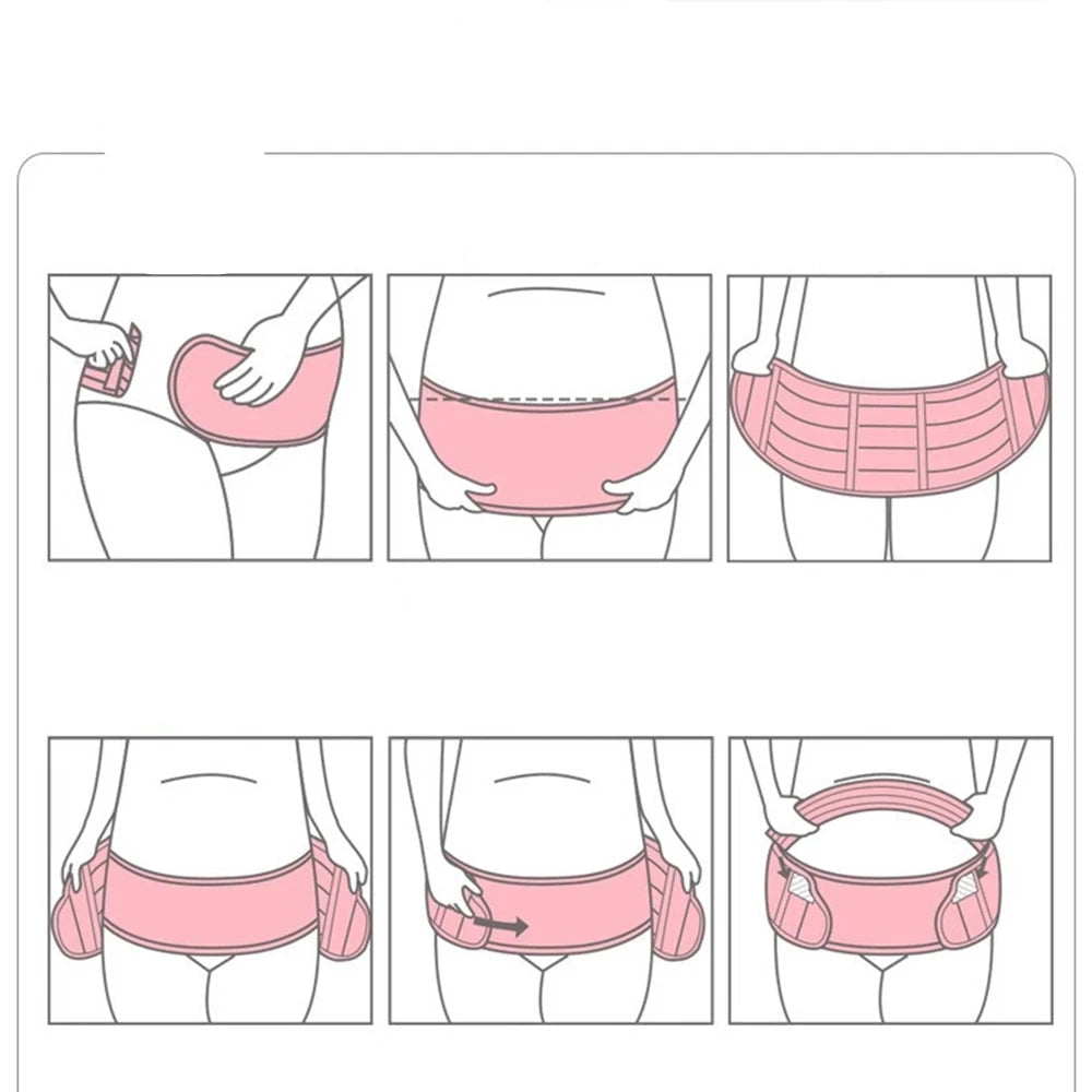 Ceinture de soutien abdominal ajustable