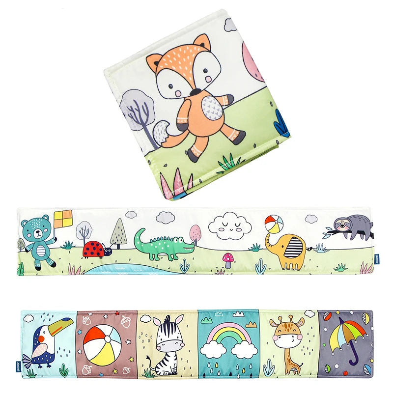 Livre en tissu Montessori