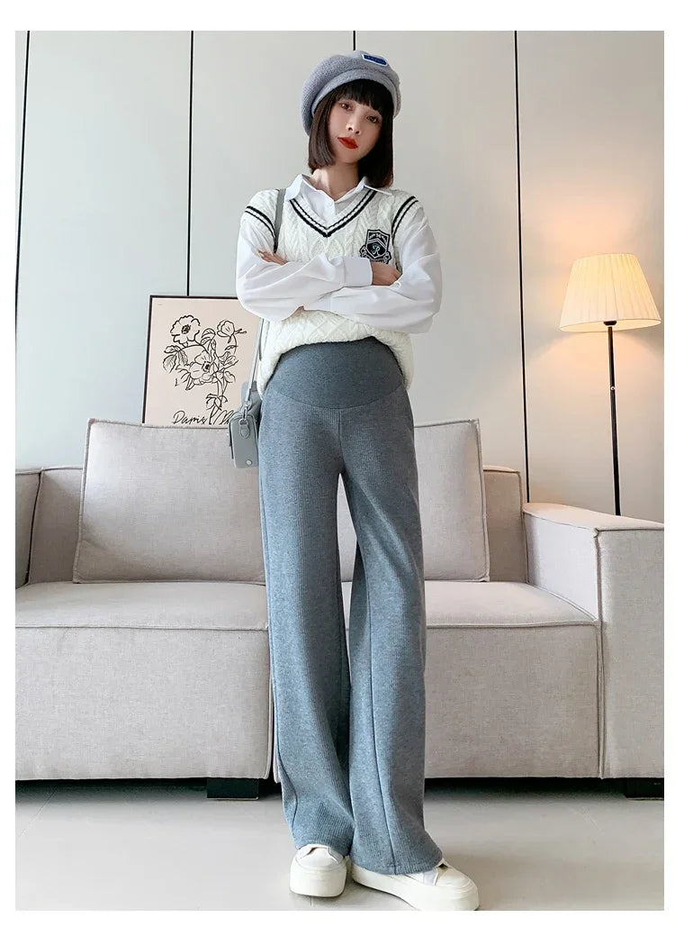 Pantalons de maternité en cachemire