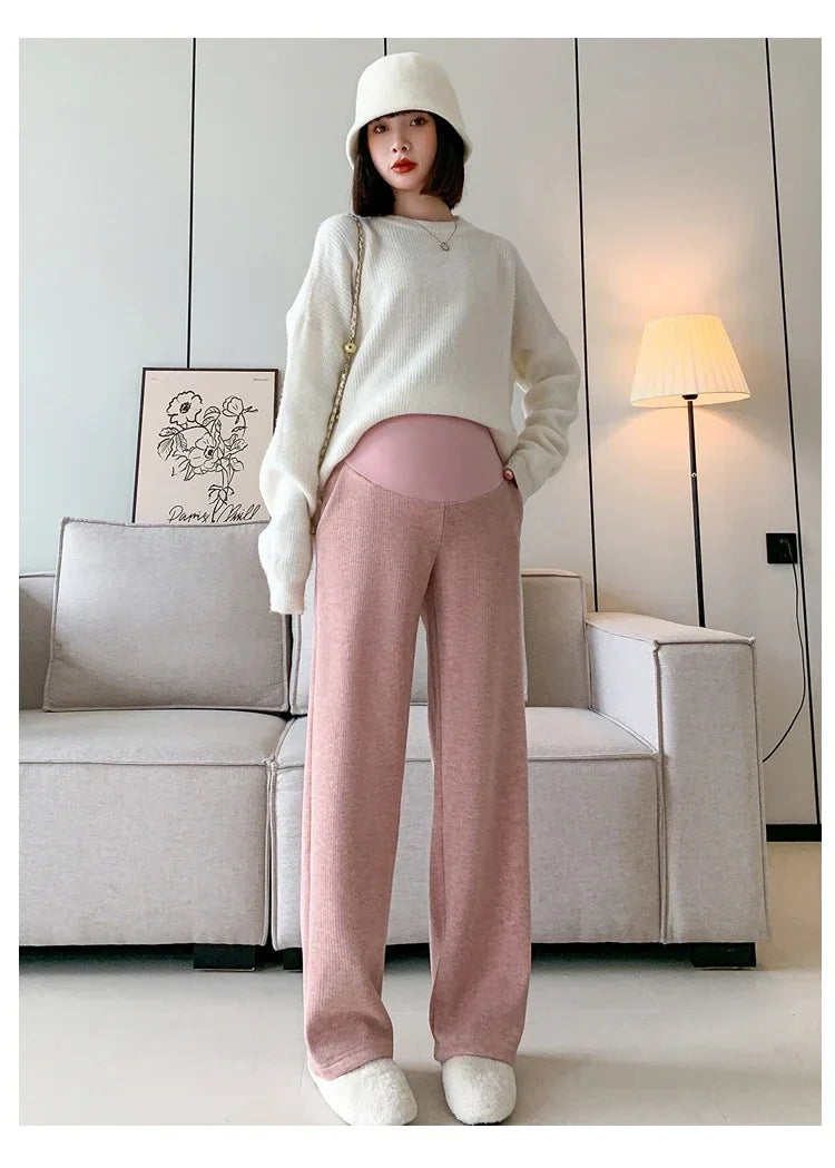 Pantalons de maternité en cachemire