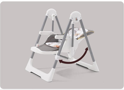 Chaise haute ajustable