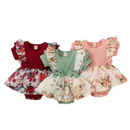 Robe en coton doux pour fille