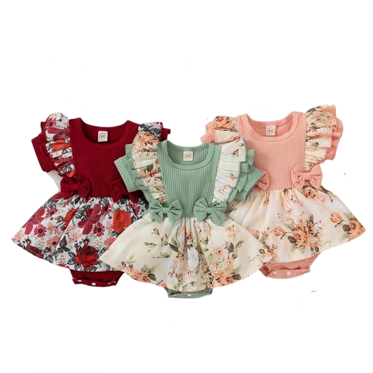 Robe en coton doux pour fille