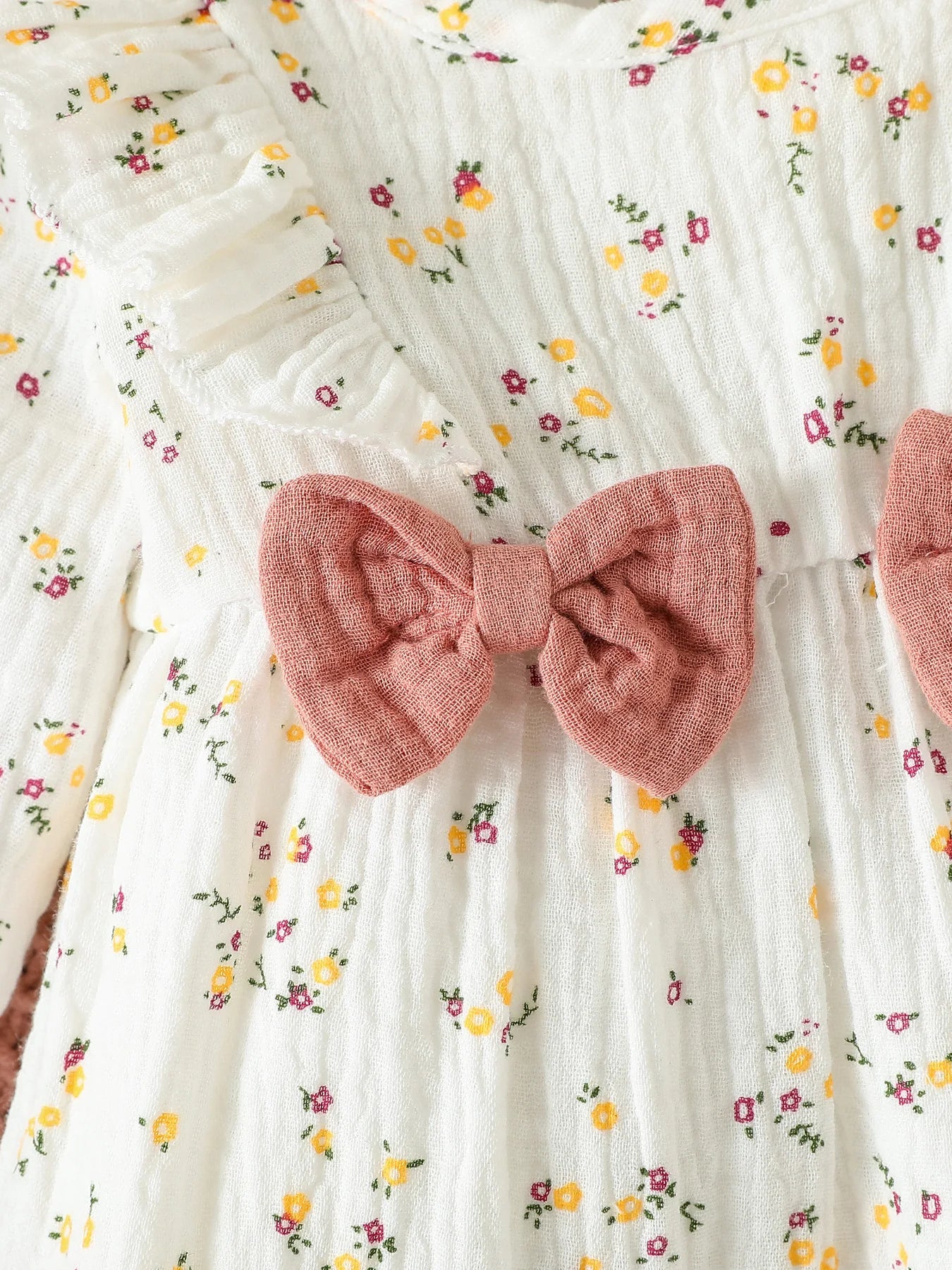 Combinaison pour filles en coton doux