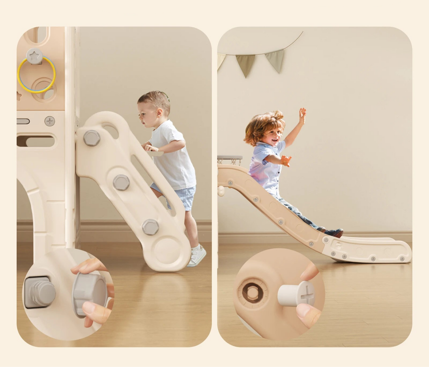 Toboggan pour bébé
