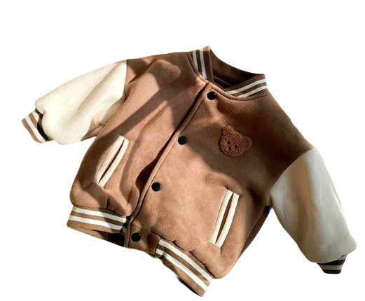 Veste enfant en molleton doux et chaud